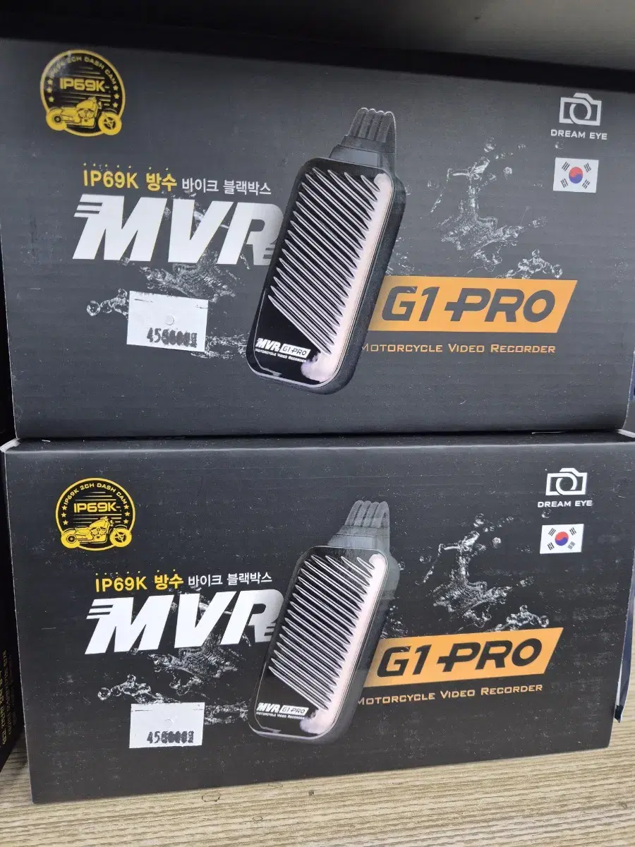 지넷 MVR G1 PRO 2채널(64GB) 바이크 전용 블랙박스