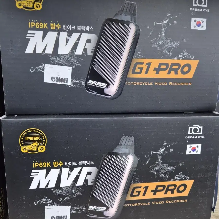 지넷 MVR G1 PRO 2채널(64GB) 바이크 전용 블랙박스