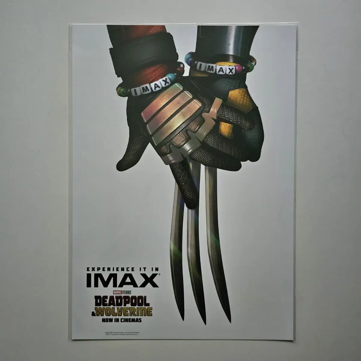 데드풀과 울버린 IMAX 아이맥스 포스터