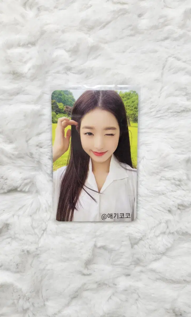 ive an app album wonyoung photocard