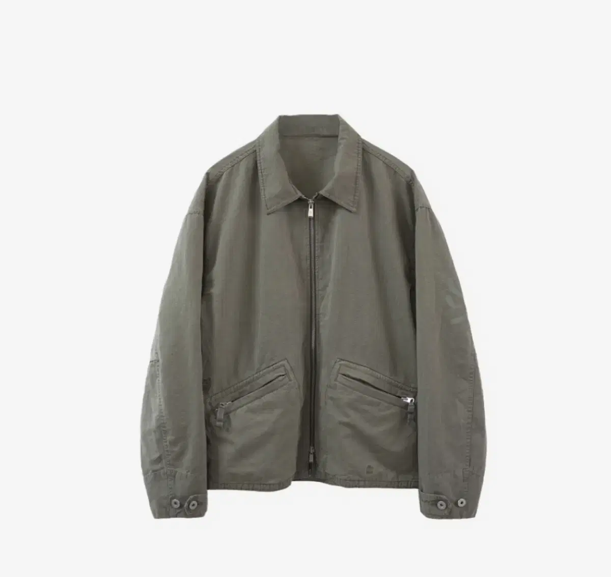 [3] Polythene Hank Swingtop Jacket Sage 24SS