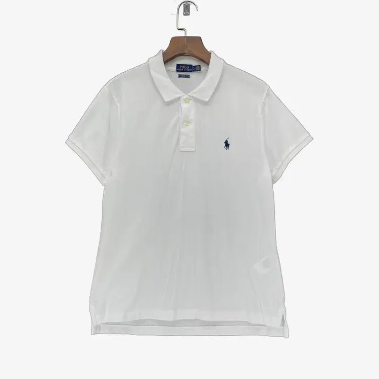 (L) Polo Ralph Lauren Men's Polo kara shirt white