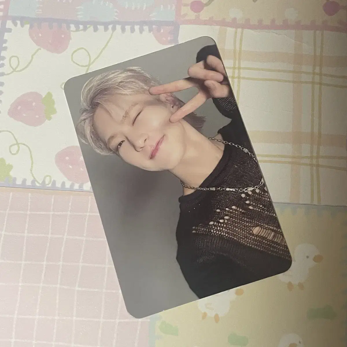 Seventeen hoshi LMF Mini Vol. 12 album broadcast Photocard