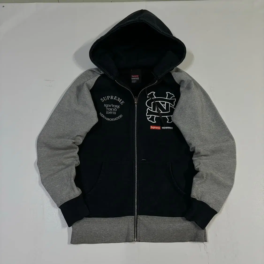 95 Supreme XNever Hooded Zip Up