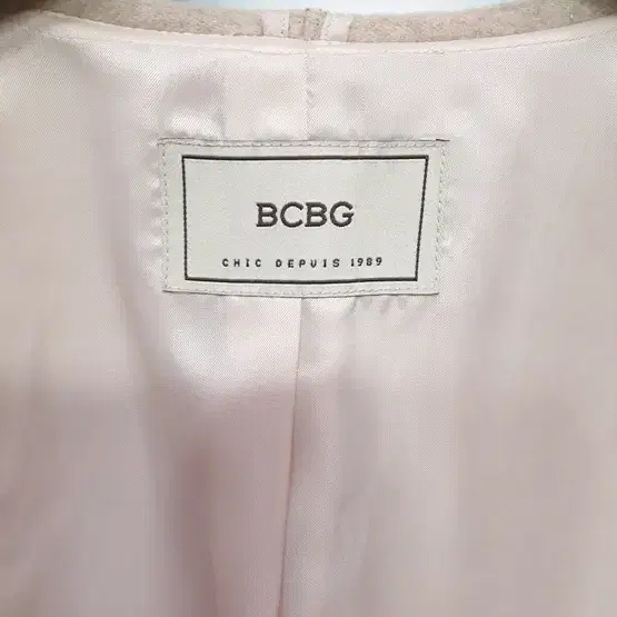 BCBG 여성 울 코트 프리