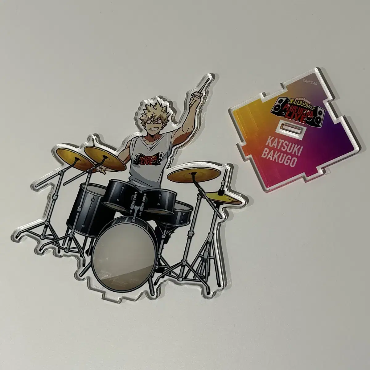 Nahia Hiroaka Bakugo Katsuki Cultural Festival Drum acrylic stand