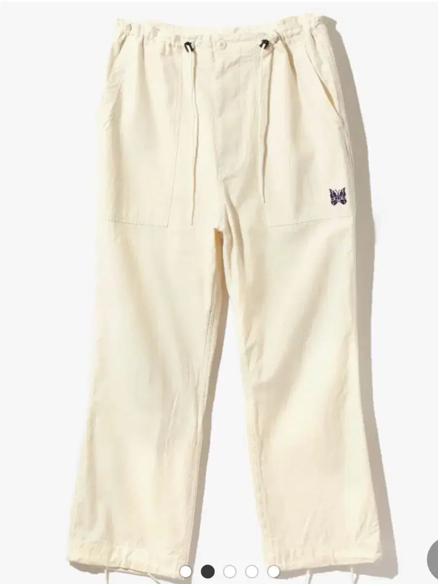 Needles String Puttyg Pants White OT181 New