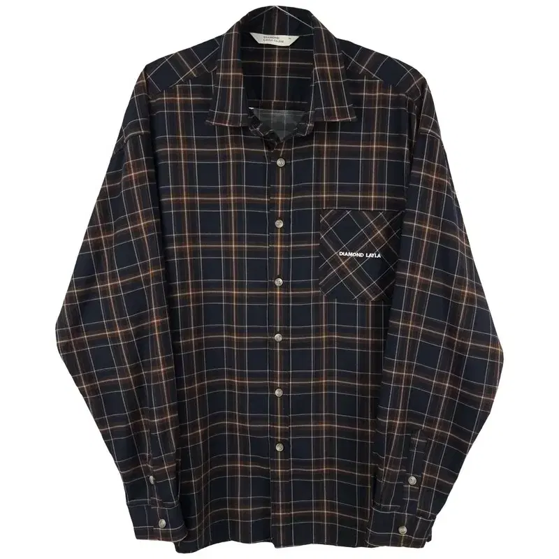 만원샵 다이아몬드레이라 Overfit Vintage Check Shirt M04714