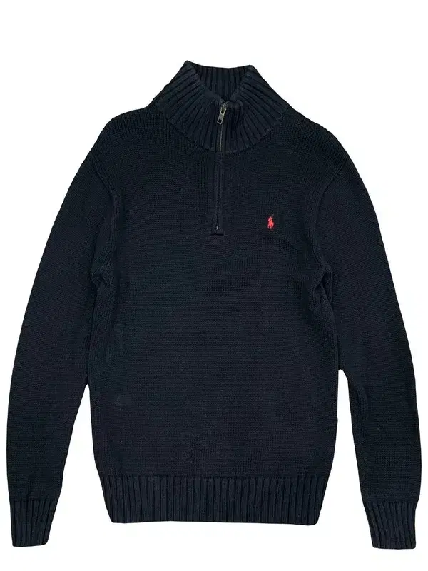 Polo Boys' Vahn Zip-up Cotton Knit L