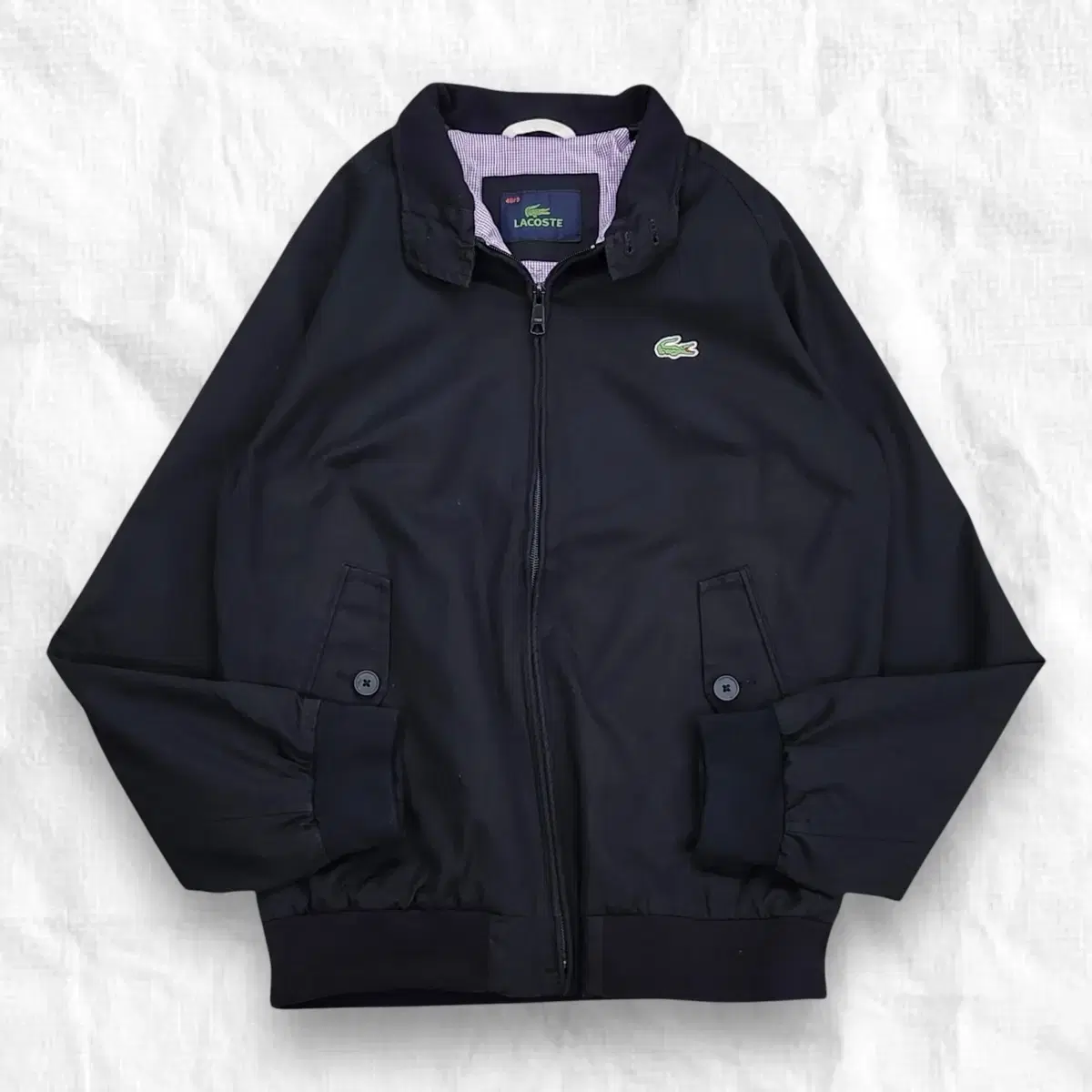 [L] Lacoste Barracuta bloomers jacket black