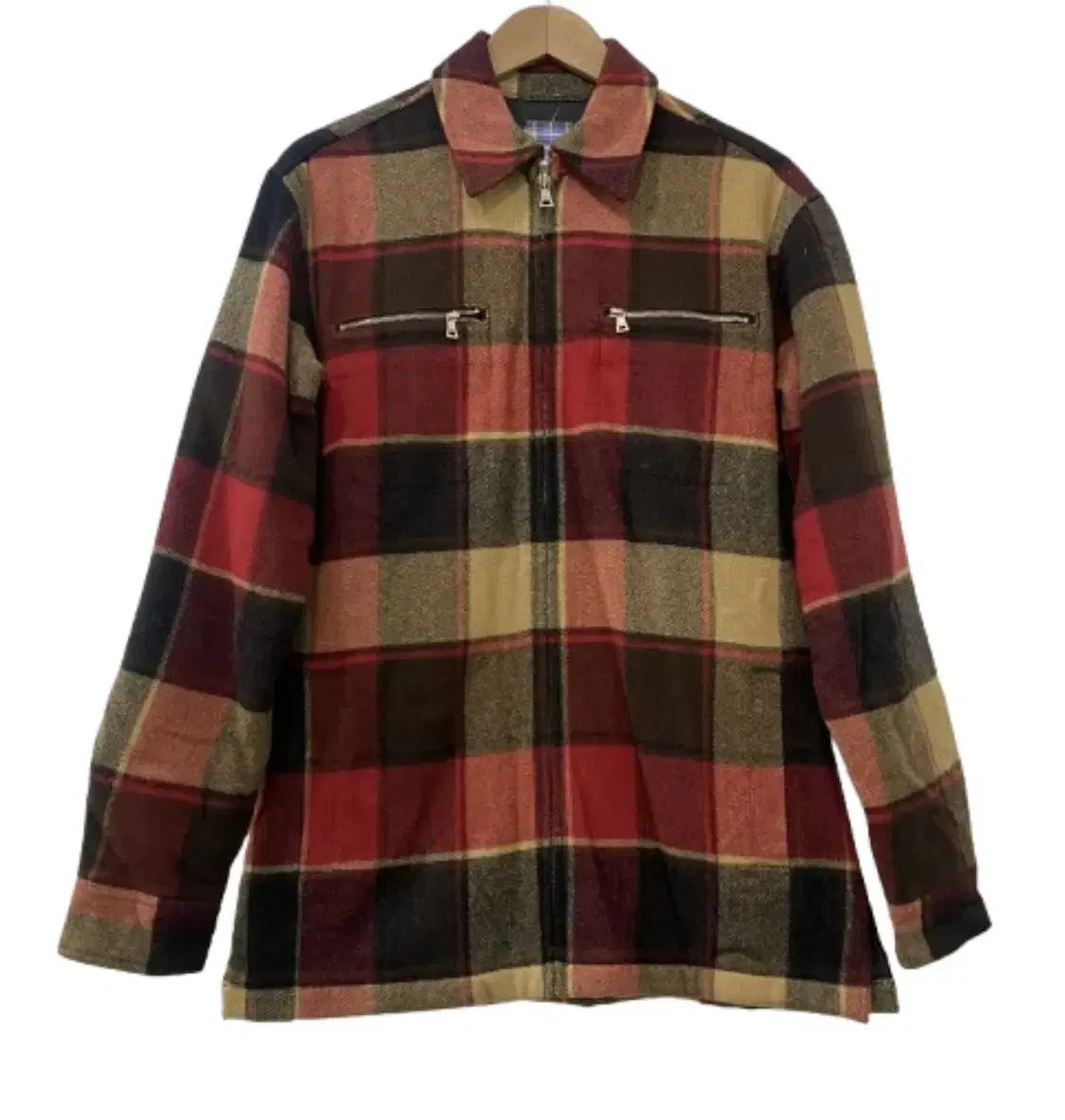 4448. Levi's Check Woolen Jacket