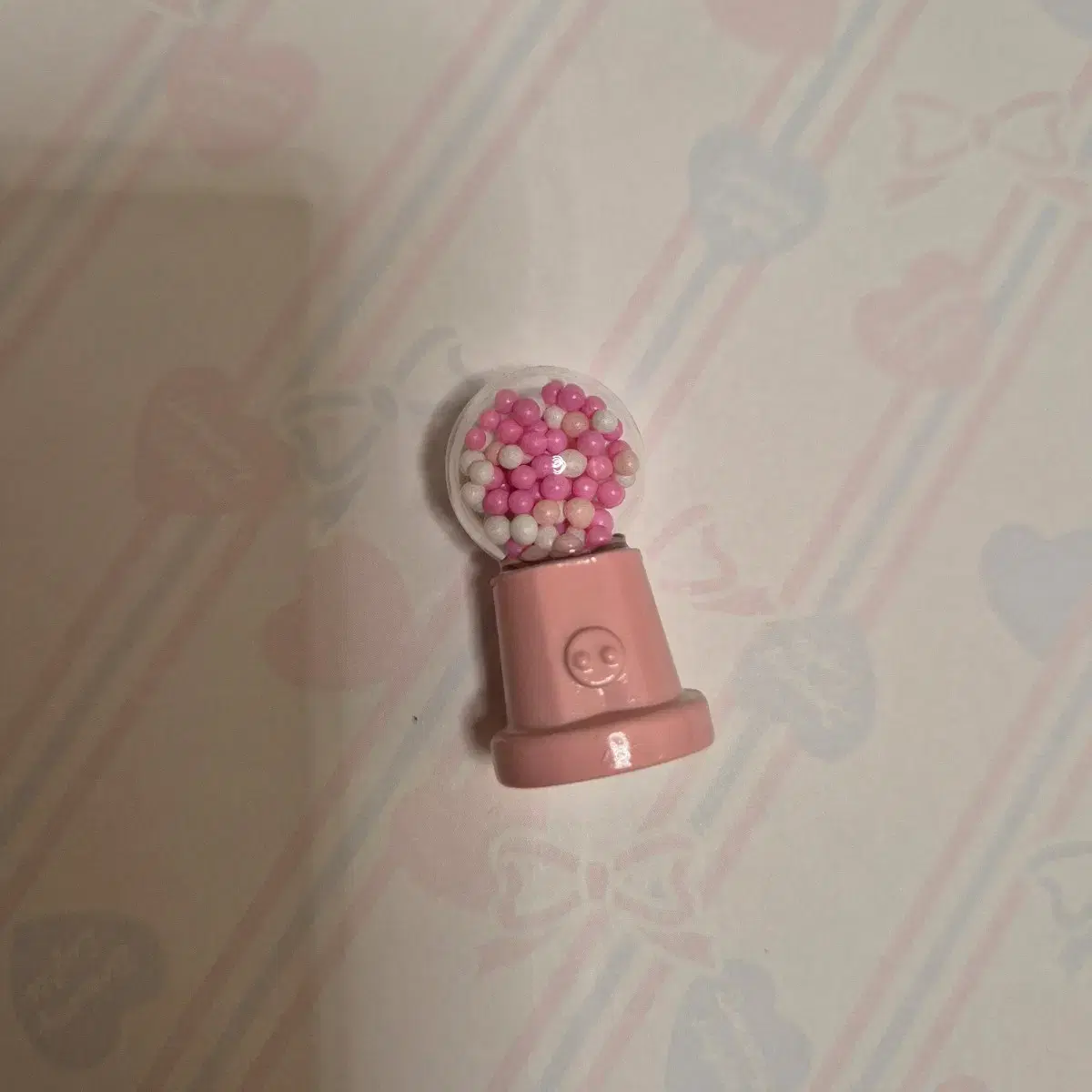 Mini Gumball Machine Miniature Pink