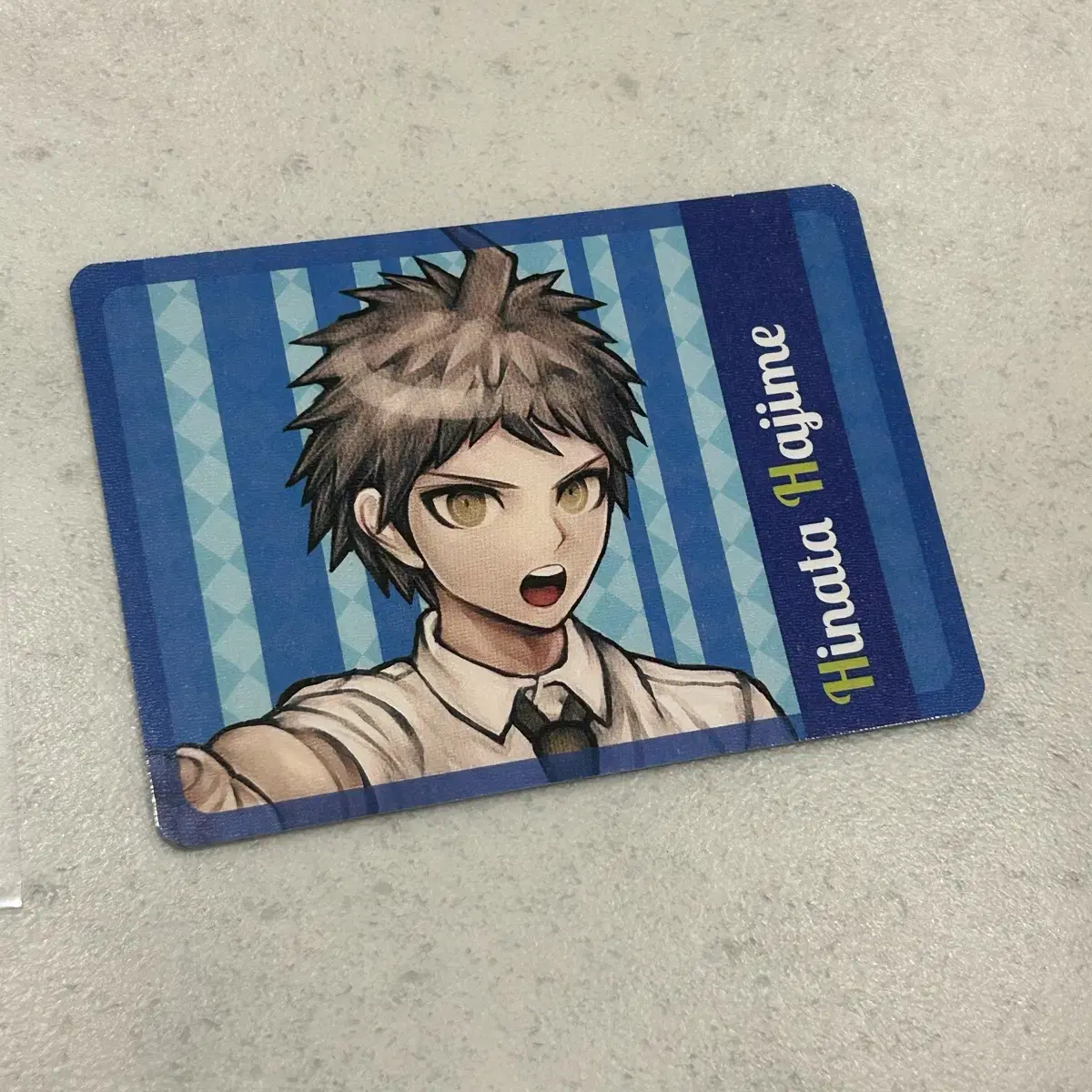 Super Danganronpa Shudan Danganronpa hinata Hajime Photocard Poka