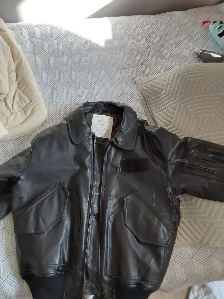 US Air Force Pilot Mil-tec type CWU leather jacket for sale