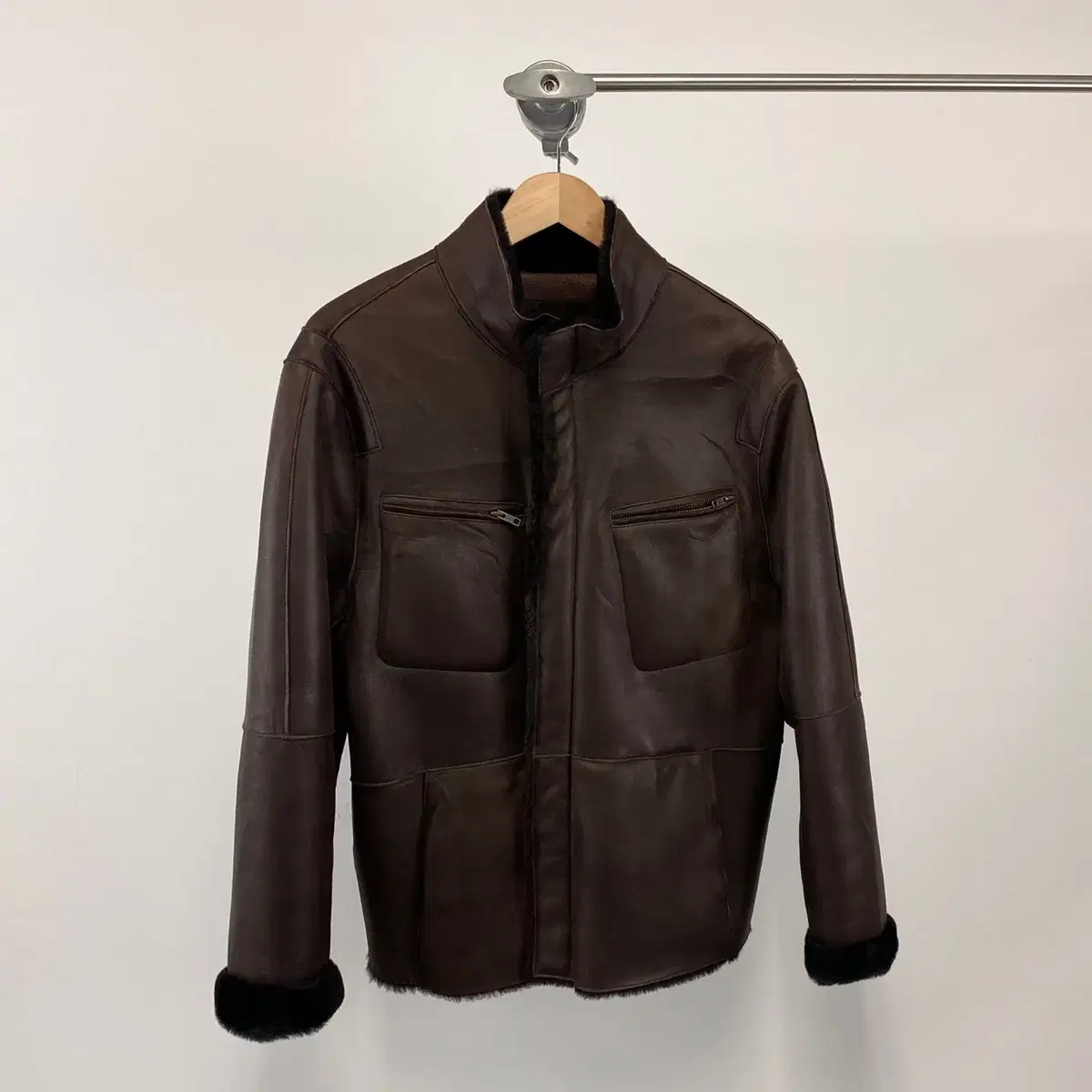 Vintage NORTH BEACH Tonal Leather Jacket