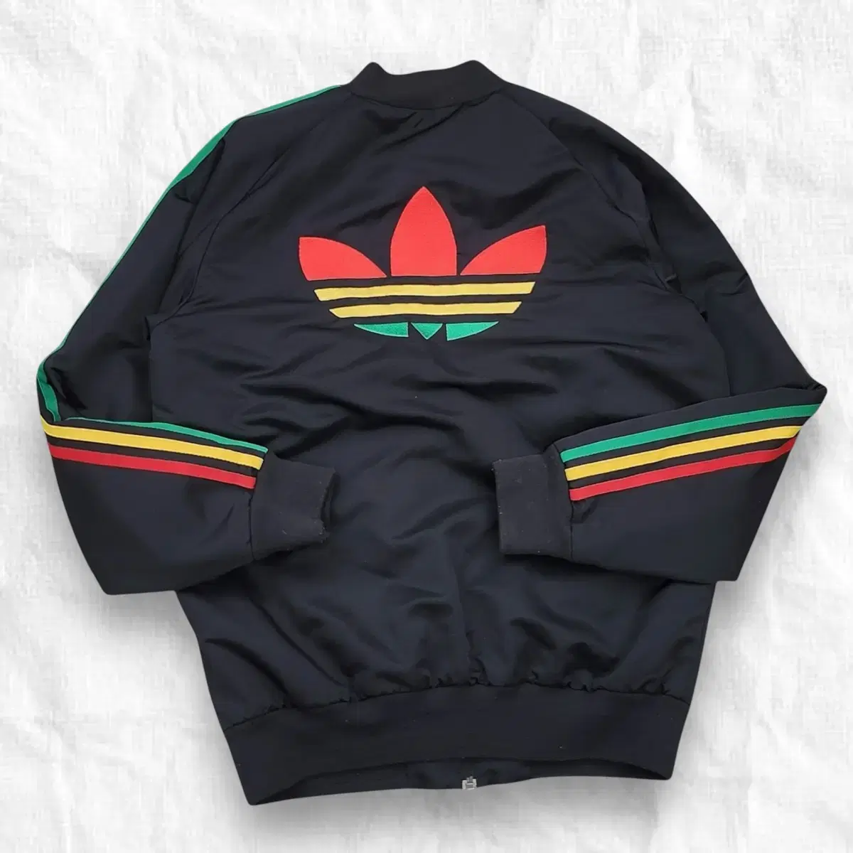 [M] Adidas Spherical Jamaica Firebird Jacket