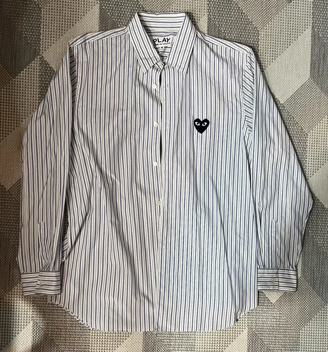 Comme des Garçons Song Striped Shirt Japanese Edition Genuine