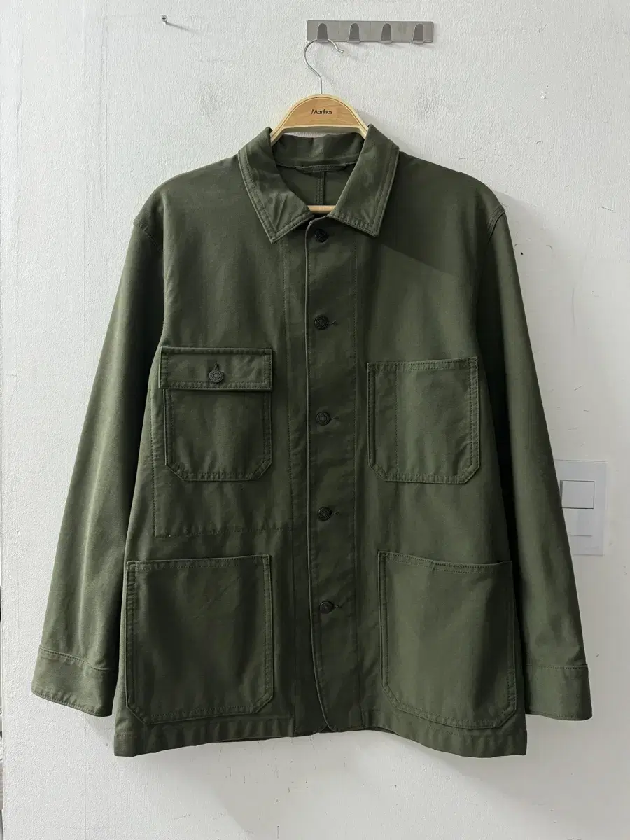 Uniqlo Men's Cotton work jacket _ Khaki