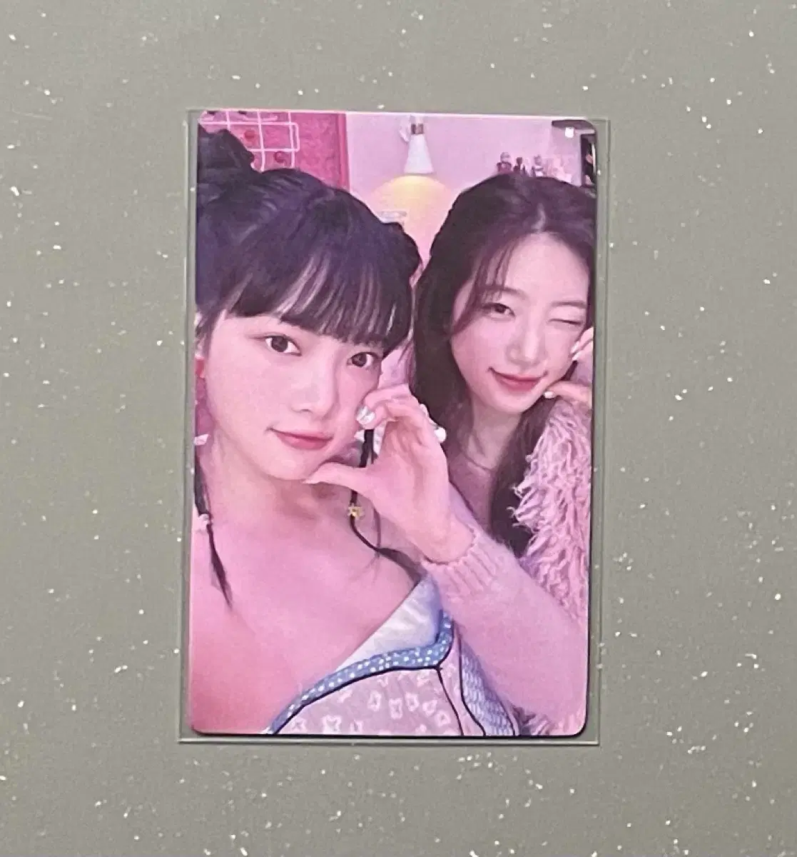 le sserafim kazuha hong eunchae unit photocard