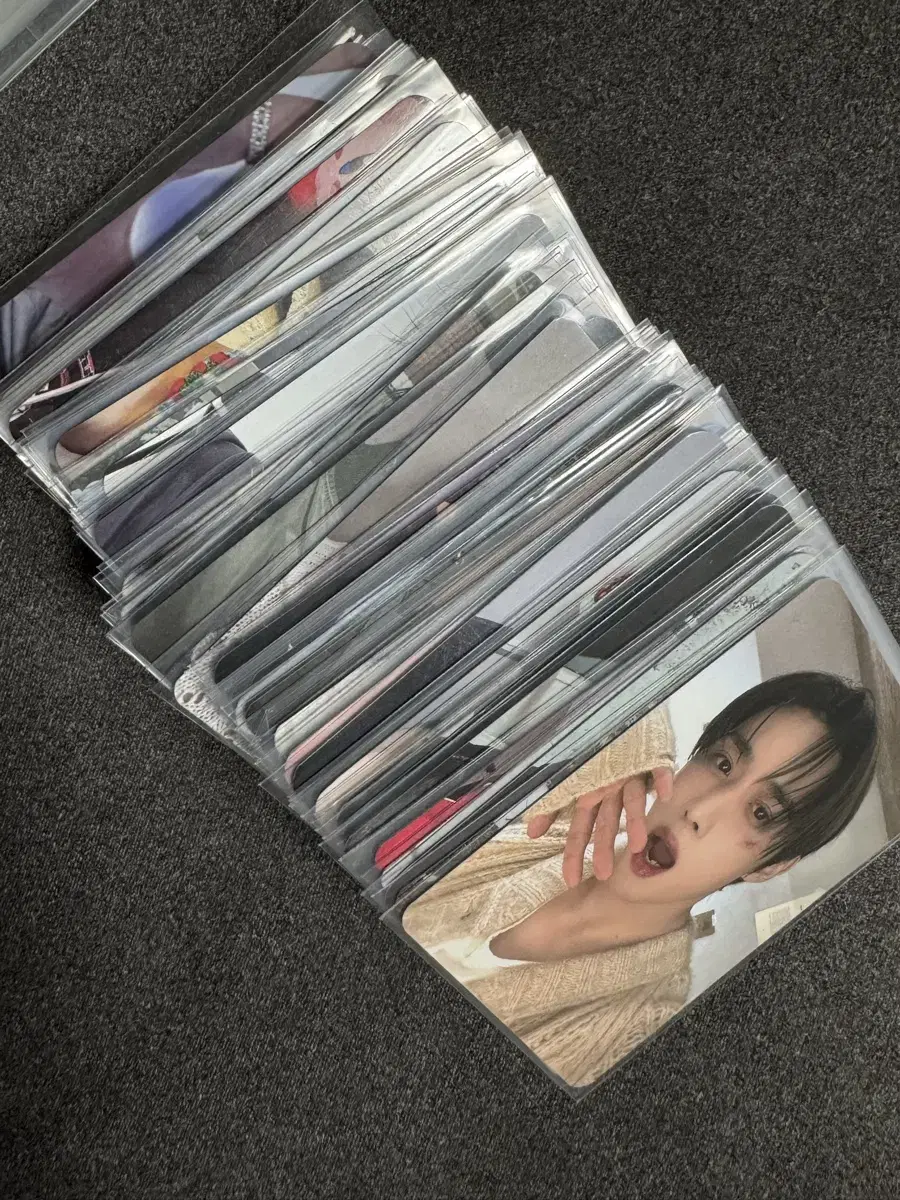 Bulk wts of 110 The Boyz photo cards younghoon hyunjae juyeon new q sunwoo