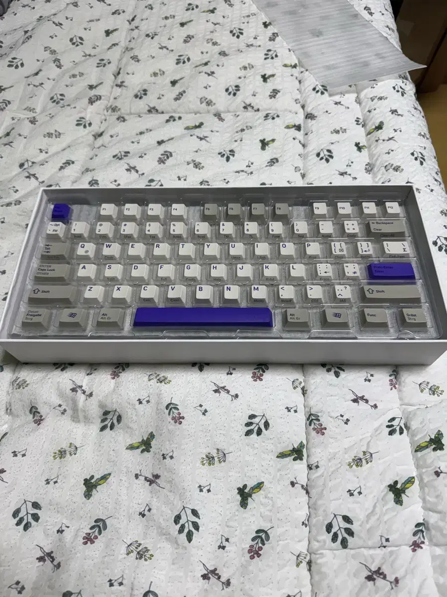 스웨그키 FBB Retro Purple PBT 염료승화 키캡