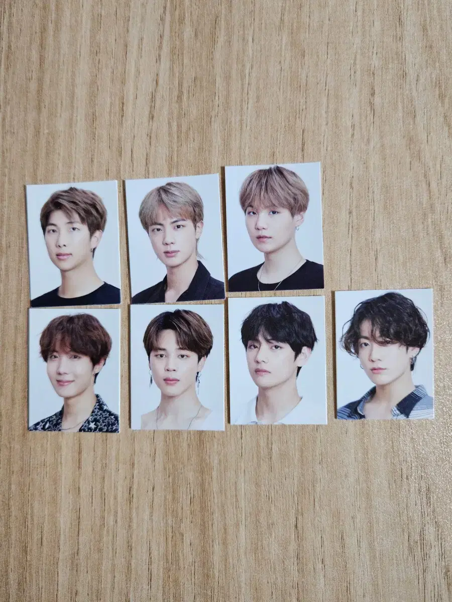 bts 증명사진 2020시즌's greetings photocard wts