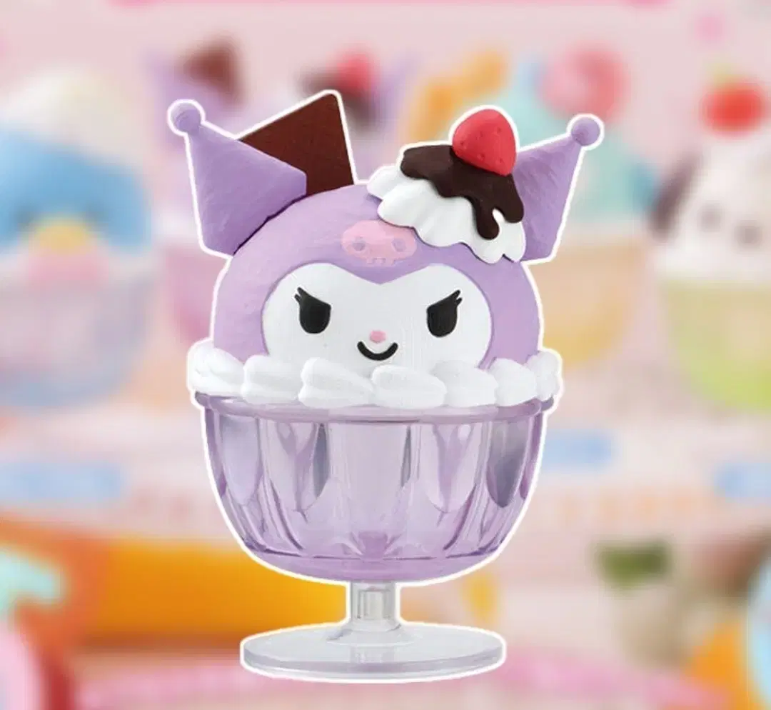 Sanrio Kapukyara SweetsCollection2nd DessertCha Kuromi