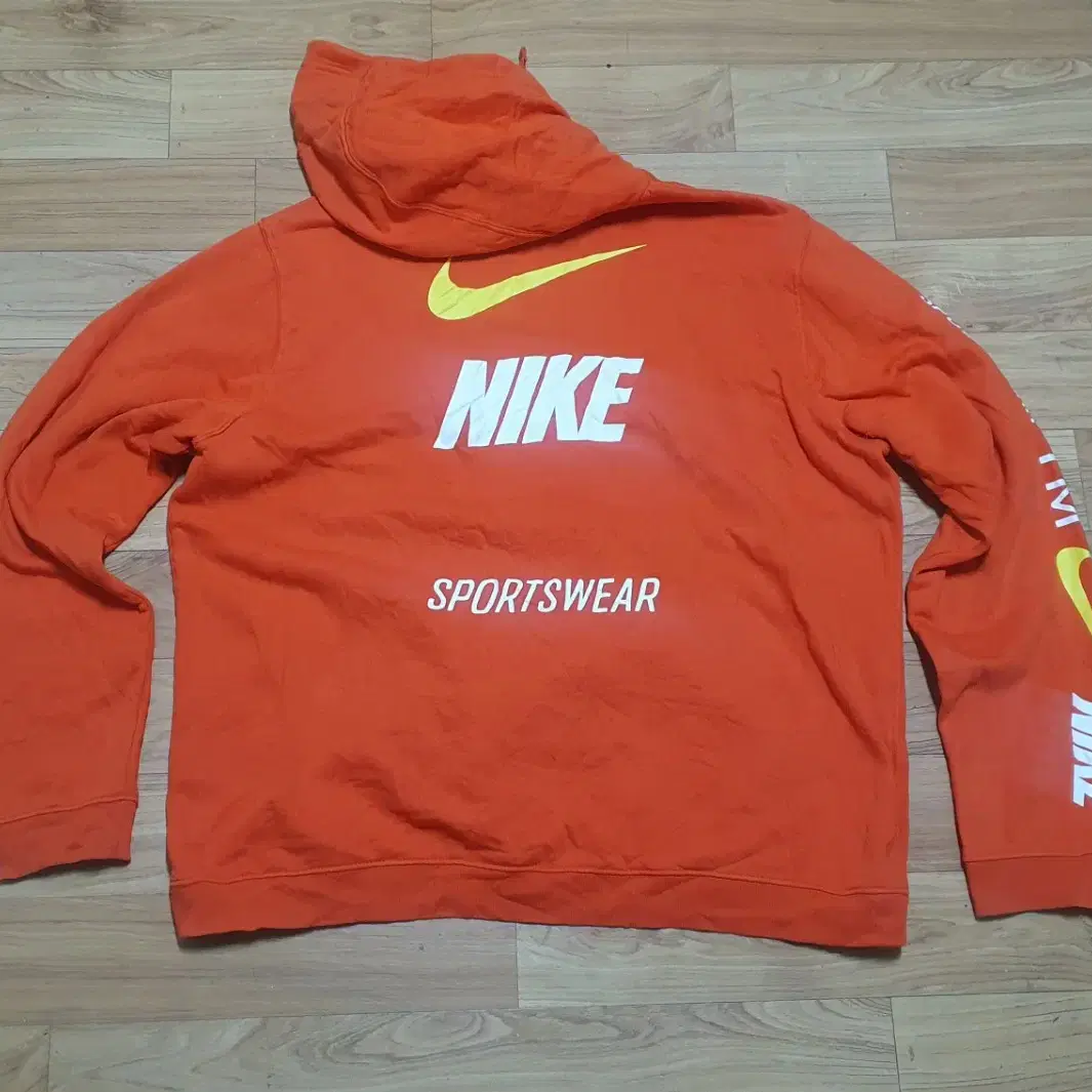 NIKE 나이키 마이크로브랜딩 빅사이즈 남자110 후드티 상태최상 구제