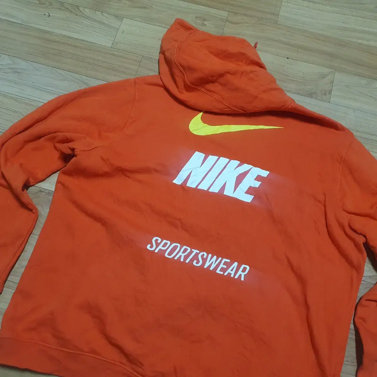 NIKE 나이키 마이크로브랜딩 빅사이즈 남자110 후드티 상태최상 구제