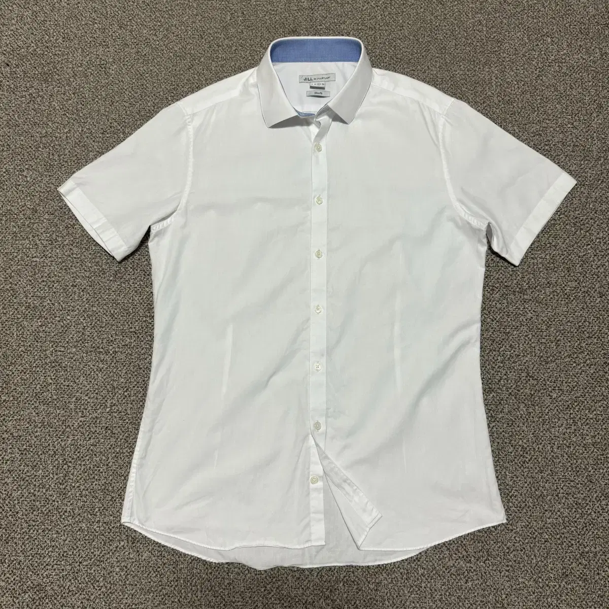 L Gillstuart White Short Sleeve Shirt