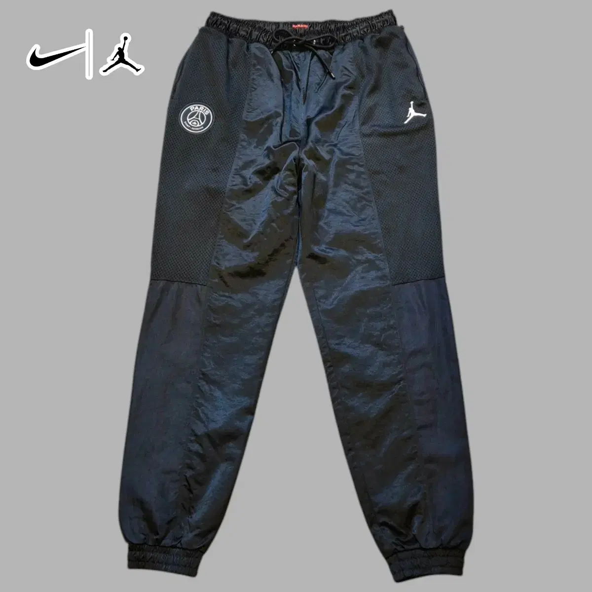 (32-34 inches)Jordan x Paris Saint-Germain Black Jogger Sweatpants