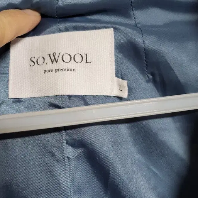 SO.WOOL 울 후드 롱코트