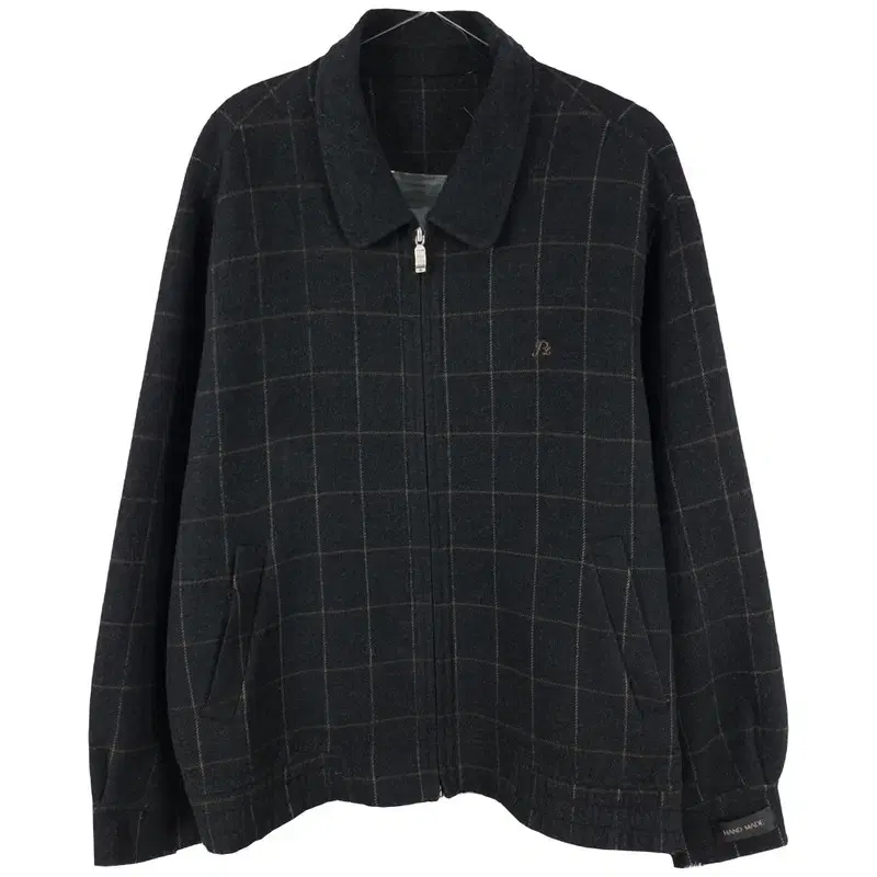 MANWON SHOP Parkland Wool Check Bloomers Jacket M04717