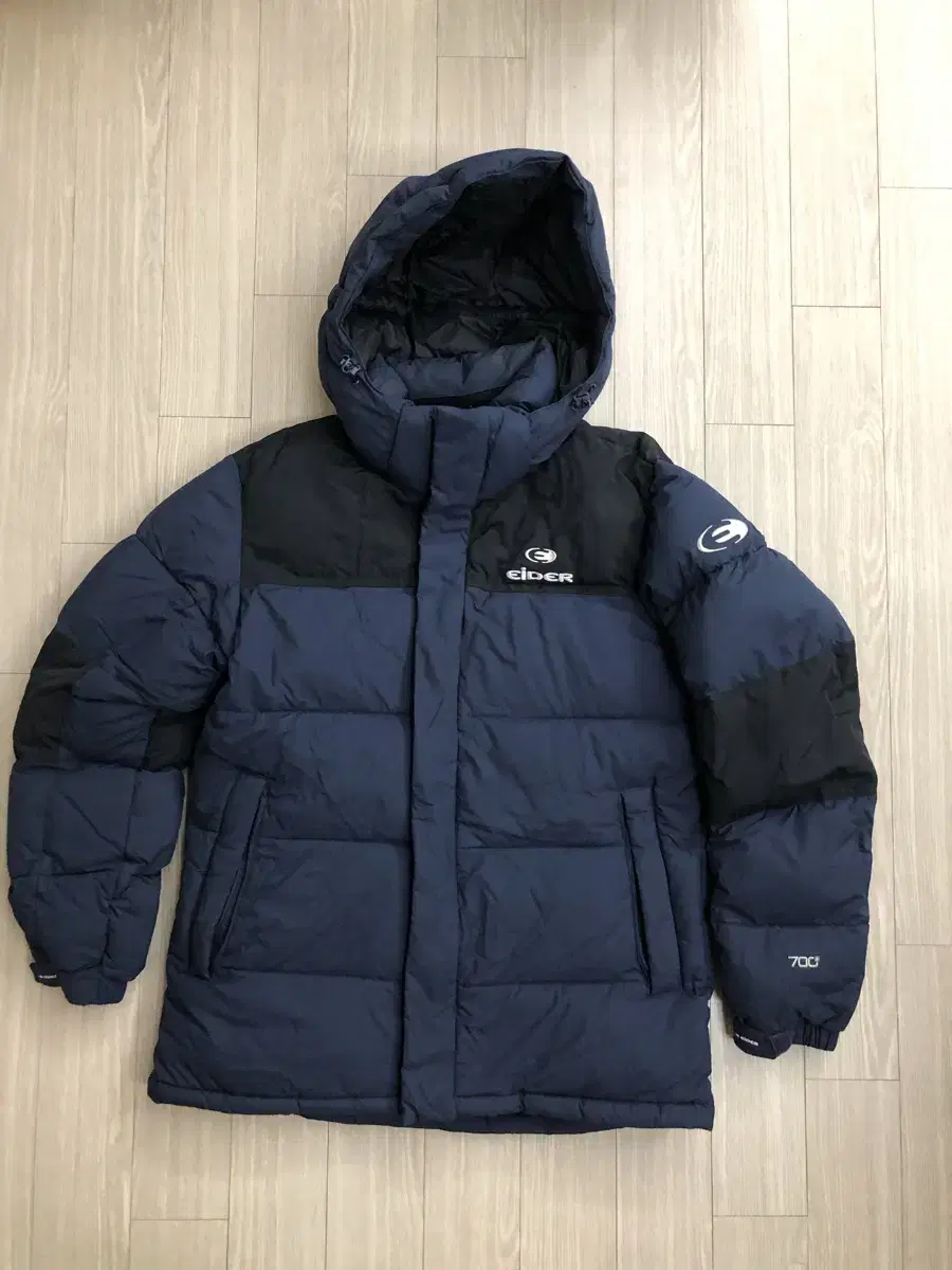 Size 100L Eider 700 Ullanhaf Padded Duck Down Genuine Navy