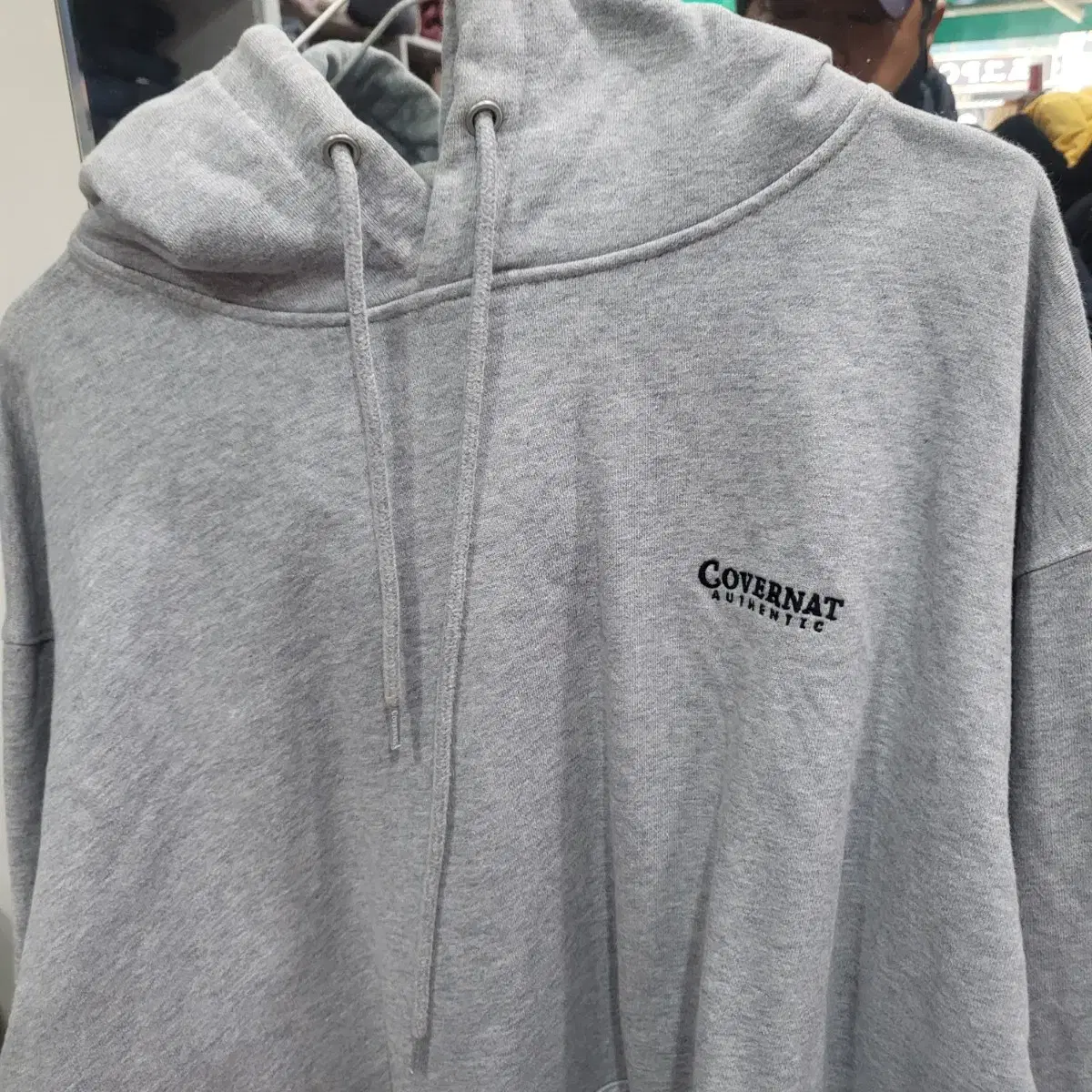 Covernat Hoodie Melange Gray Generous 100 size