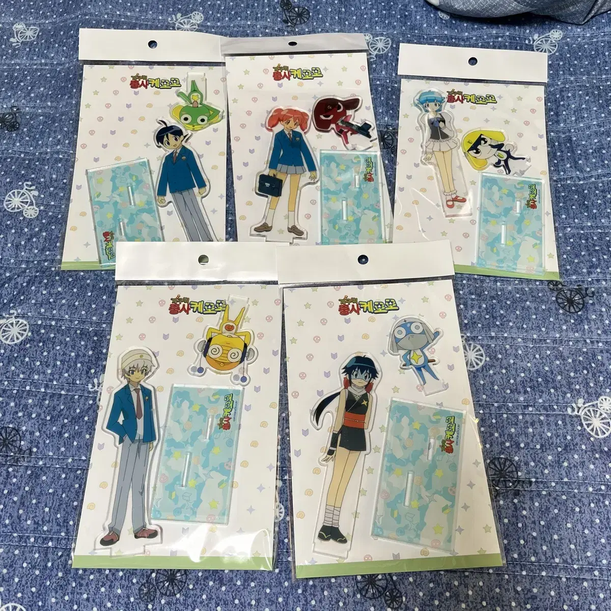 Keroro Cafe acrylic stand Diorama sealed Set WTS