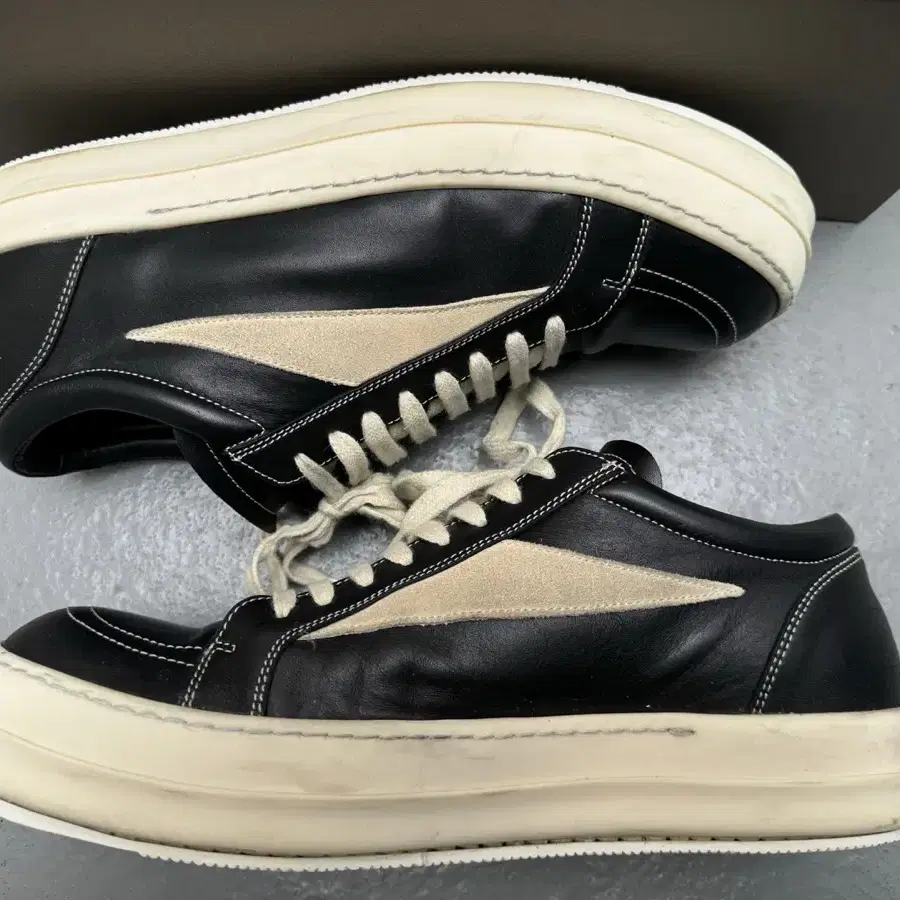 릭오웬스 반스 스니커즈 빈티지 블랙펄 RICK OWENS