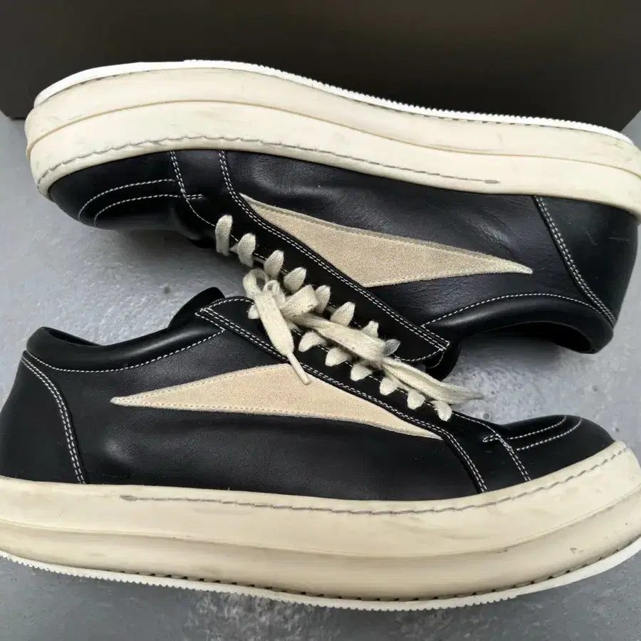 릭오웬스 반스 스니커즈 빈티지 블랙펄 RICK OWENS