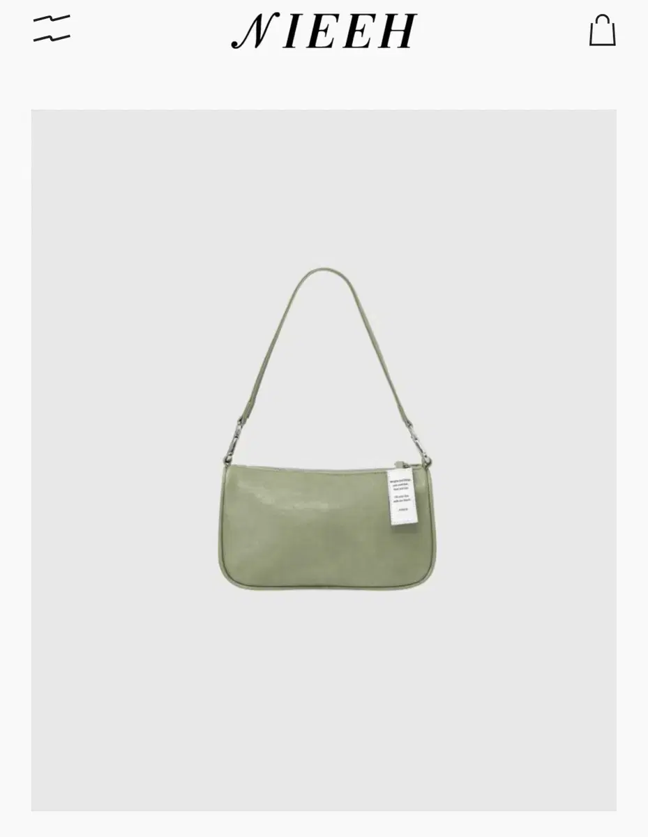 제니 니히 엔벨롭 숄더백 olive bag