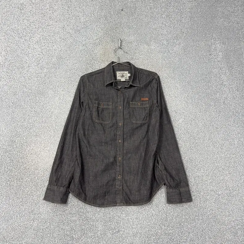 Tiny Winnie Black Denim Shirt L