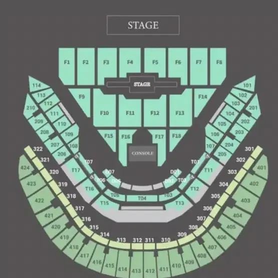 데이식스 콘서트 첫콘 f3 n열