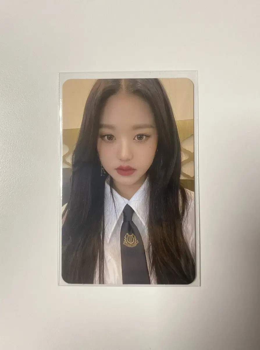 넥타이녕 photocard ive iz*one 원릴러 jang wonyoung wonyoung 넥타이 포토카드