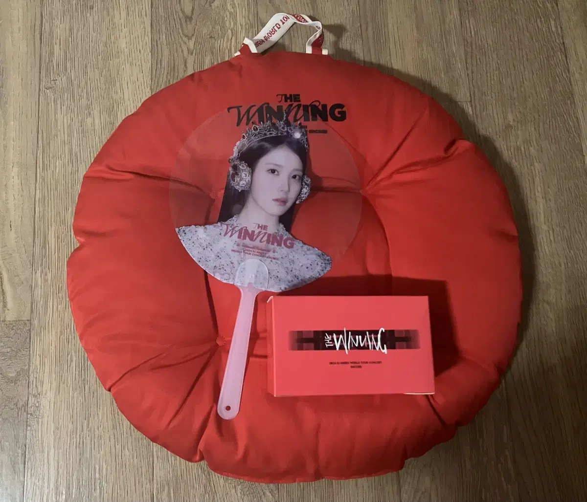 IU Sangam Concert Reverse Transparency Cushion Fan Telescope