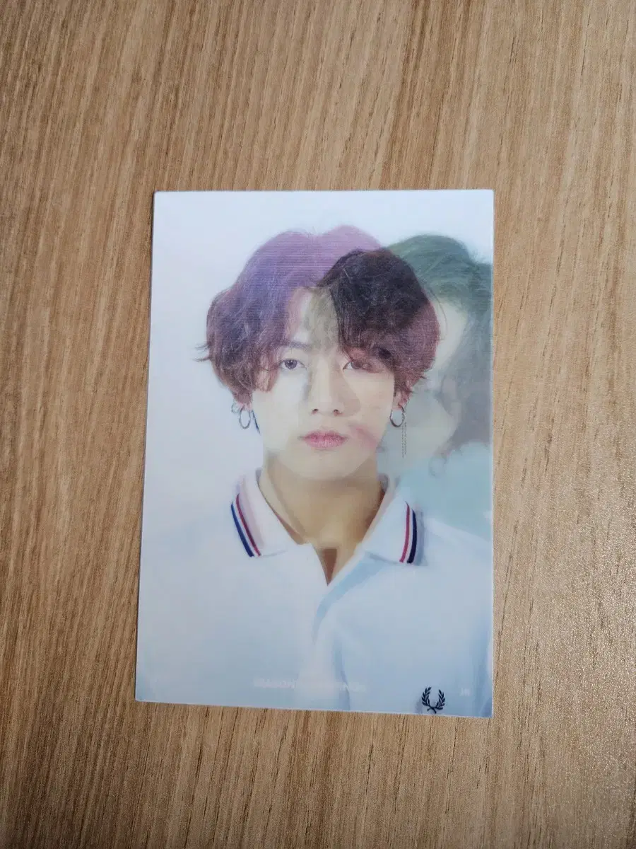 BTS jungkook season's greetings 2020 hologram Photo photocard