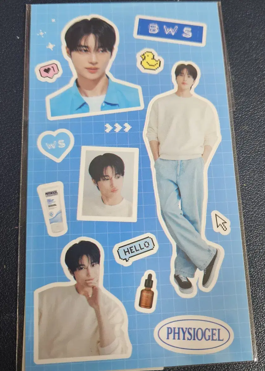 Unsealed Byun Wooseok Physiogel Sticker