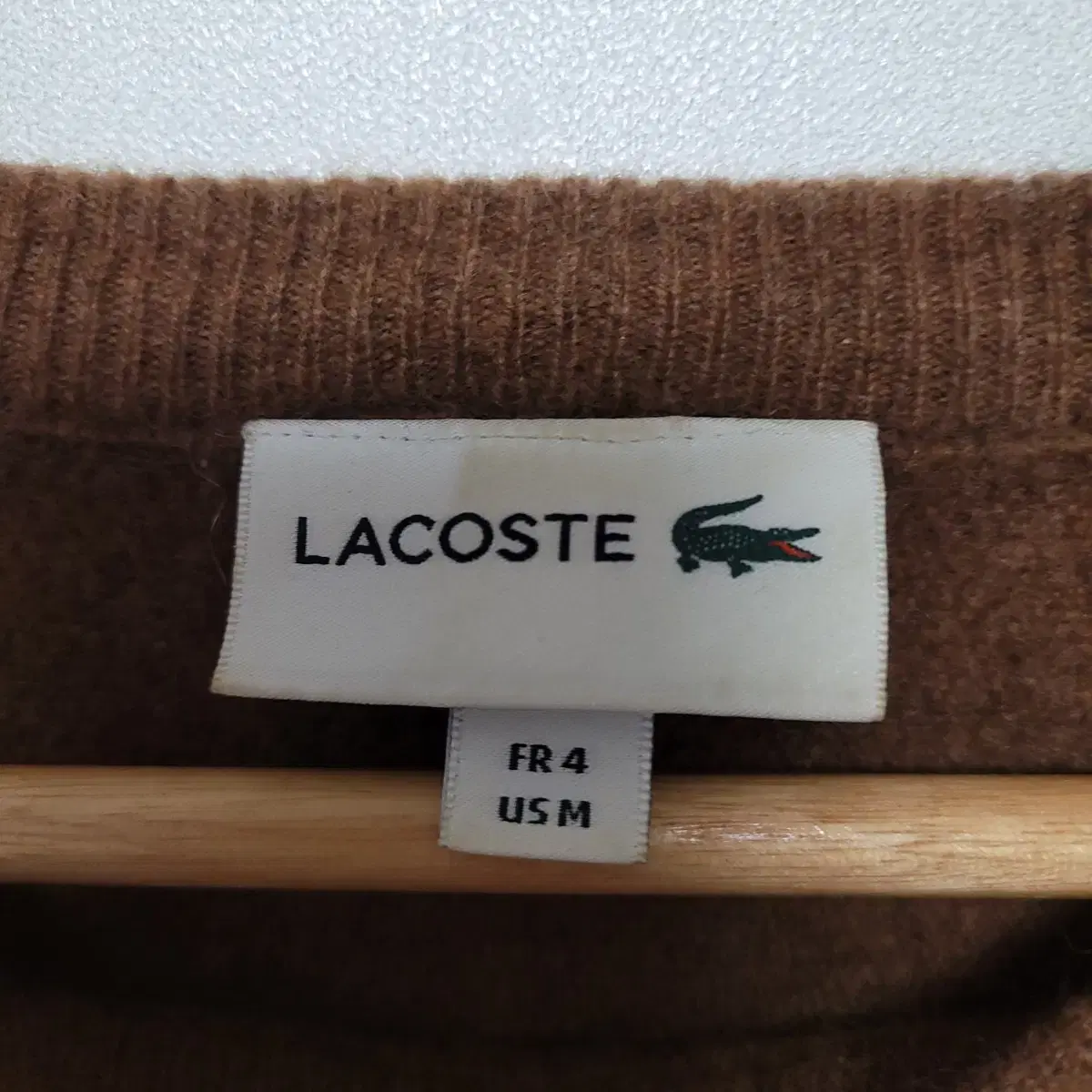 (M) LACOSTE 라코스테 캐시미어 니트 크루넥 풀오버