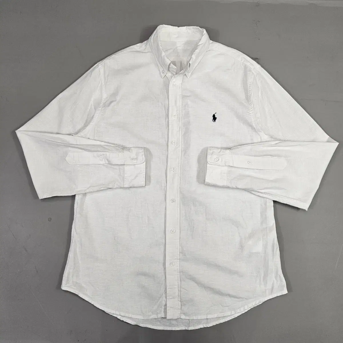 Polo Ralph Lauren Linen White Shirt L