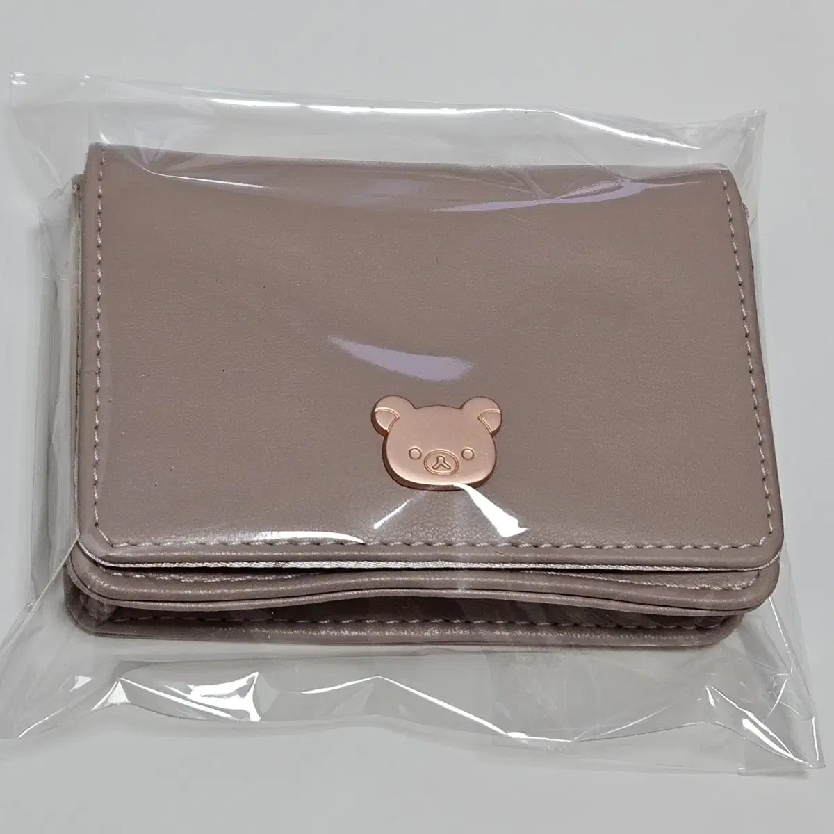 Sanx Rilakkuma Business Card Case Kard Wallet Rose Gold Pink