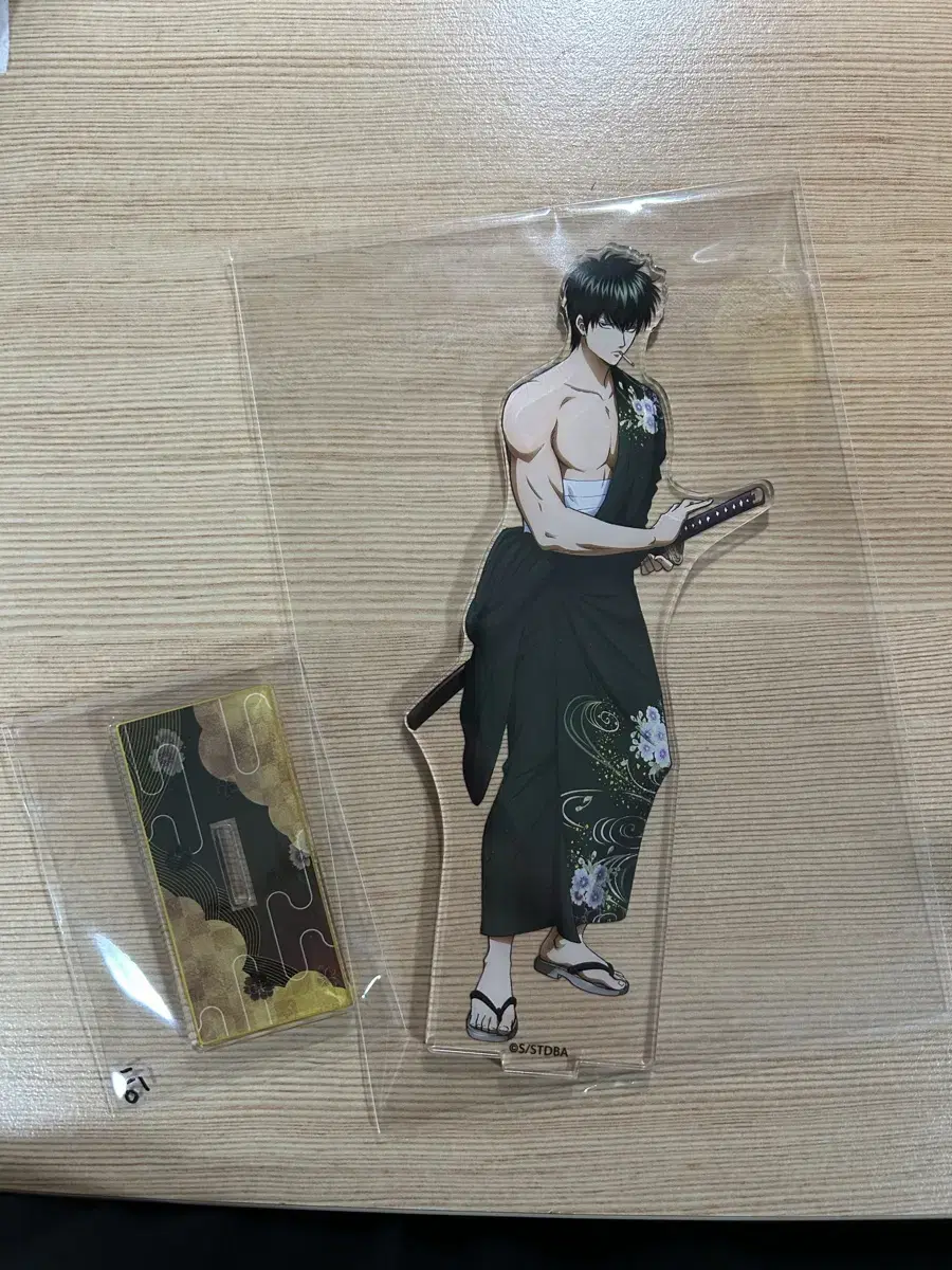 Gintama Hijikata Shoten acrylic Unsealed Exhibition Kintoki Sogo Kagura Shinpachi Takasugi