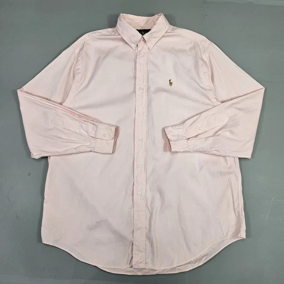 90s Polo Ralph Lauren Big Oxford Shirt Pink